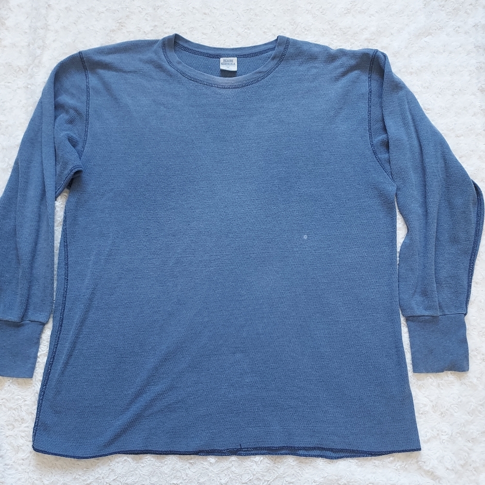 High Sierra Warm blue waffle knit thermal long sleeve XXL Layering Winter
